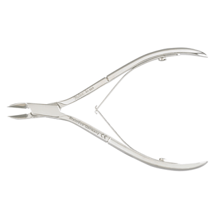MILTEX NAIL NIPPERS - Nail Nipper, 5", Stainless, Angled Concave Jaws, Double Spring | Quantity - 1x EA