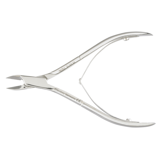 MILTEX NAIL NIPPERS - Nail Nipper, 5", Stainless, Angled Concave Jaws, Double Spring | Quantity - 1x EA
