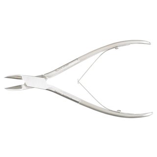 MILTEX NAIL NIPPERS - Nail Nipper, 5", Stainless, Angled Concave Jaws, Double Spring | Quantity - 1x EA