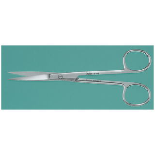 MILTEX DEAVER OPERATING SCISSORS - Operating Scissors, 5" Curved, Sharp-Blunt Points | Quantity - 1x EA