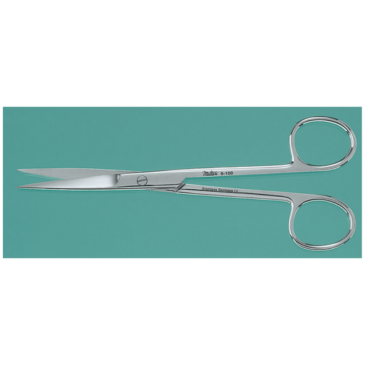 MILTEX DEAVER OPERATING SCISSORS - Operating Scissors, 5" Curved, Sharp-Blunt Points | Quantity - 1x EA