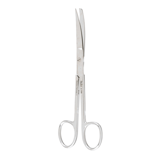 MILTEX DEAVER OPERATING SCISSORS - Operating Scissors, 5" Curved, Sharp-Blunt Points | Quantity - 1x EA