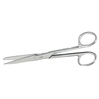 MILTEX STANDARD PATTERN OPERATING SCISSORS - Operating Scissors, 5", Sharp-Blunt Points, Straight, SuperCut Blade | Quantity - 1x EA