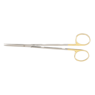 MILTEX METZENBAUM SCISSORS - Metzenbaum Scissors, 5" Straight, Delicate, Carb-N-Sert, Sharp Points | Quantity - 1x EA