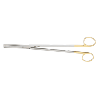 MILTEX METZENBAUM SCISSORS - Metzenbaum Scissors, 5" Straight, Delicate, Carb-N-Sert, Sharp Points | Quantity - 1x EA