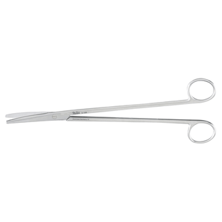 MILTEX METZENBAUM SCISSORS - Metzenbaum Scissors, 5" Straight, Delicate, Carb-N-Sert, Sharp Points | Quantity - 1x EA