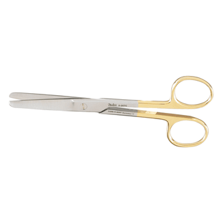 MILTEX STANDARD PATTERN OPERATING SCISSORS - Operating Scissors, 4", Sharp-Sharp Points, Straight | Quantity - 1x EA