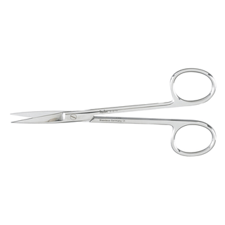 MILTEX PLASTIC SURGERY SCISSORS - Surgery Scissors, 4" Curved, Blunt-Blunt Points, Serrated Blade | Quantity - 1x EA