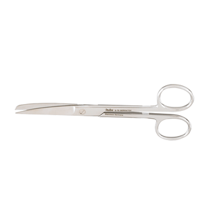 MILTEX SERRATEX OPERATING SCISSORS - Operating Scissors, 5", Sharp-Blunt Points, Straight | Quantity - 1x EA
