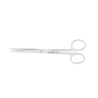 MILTEX LIGHTWEIGHT OPERATING SCISSORS - Operating Scissors, 5", Sharp-Blunt Points, Curved | Quantity - 1x EA