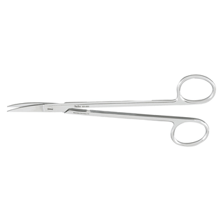 MILTEX KELLY FISTULA SCISSORS - Kelly Fistula Scissors, 6" Curved, One Serrated Blade | Quantity - 1x EA