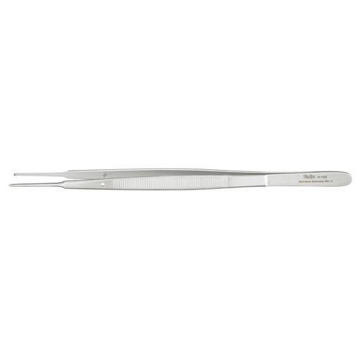 MILTEX GERALD FORCEPS - Gerald Forceps, 7", Dressing, Straight, Serrated | Quantity - 1x EA