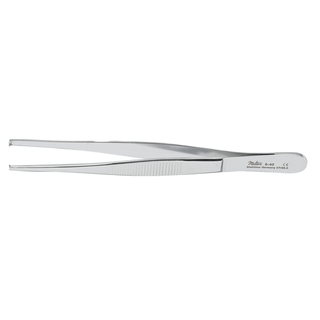 MILTEX TISSUE FORCEPS - Tissue Forceps, 4", 1x2 Teeth, Delicate, Fluted Handles | Quantity - 1x EA