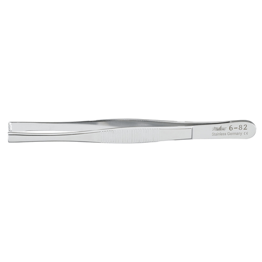 MILTEX TISSUE FORCEPS - Tissue Forceps, 4", 1x2 Teeth, Delicate, Fluted Handles | Quantity - 1x EA