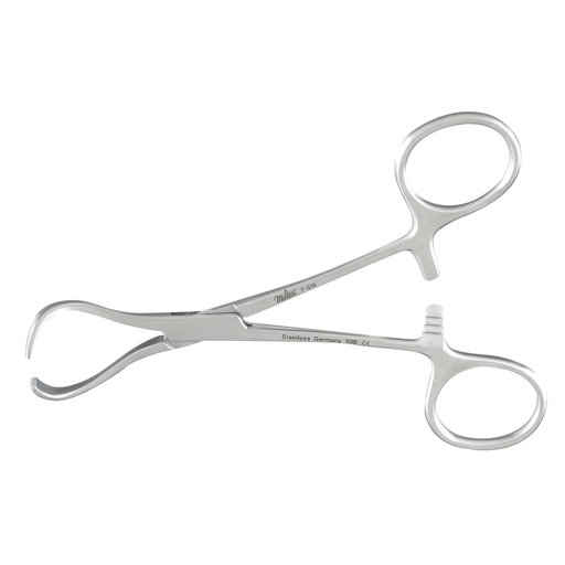 MILTEX LORNA NON-PERFORATING TOWEL CLAMP - Towel Clamp, 5" | Quantity - 1x EA