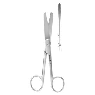 MILTEX MEISTERHAND OPERATING ROOM (O.R.) SCISSORS - O.R. Scissors, 4", Sharp/ Blunt | Quantity - 1x EA