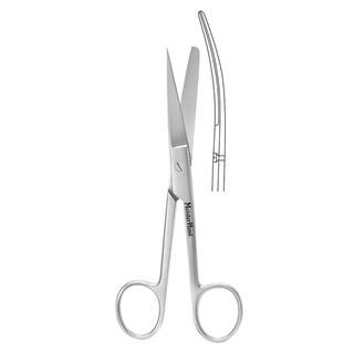 MILTEX MEISTERHAND OPERATING ROOM (O.R.) SCISSORS - O.R. Scissors, 5", Sharp/ Blunt | Quantity - 1x EA