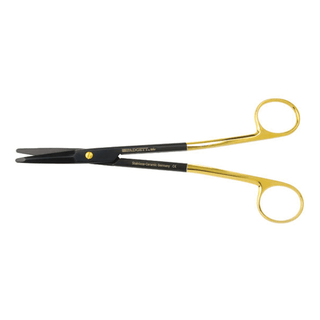 MILTEX CERAMIC SCISSORS - Kaye-Freeman Scissors, 7" Straight Blunt Flat Tip, Ceramic | Quantity - 1x EA