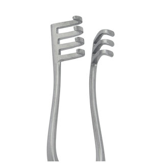 MILTEX MID-GRADE RETRACTORS - Weitlaner Retractor, 4" Blunt, 2x3 Teeth | Quantity - 1x EA