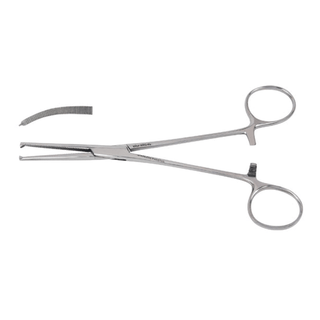 MILTEX MID-GRADE ROCHESTER-OCHSNER FORCEPS - Rochester-Ochsner Forceps, 7" Curved | Quantity - 1x EA