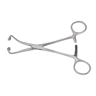 MILTEX MID-GRADE PEERS NON-PERFORATING TOWEL CLAMP - Towel Clamp, 5" | Quantity - 1x EA