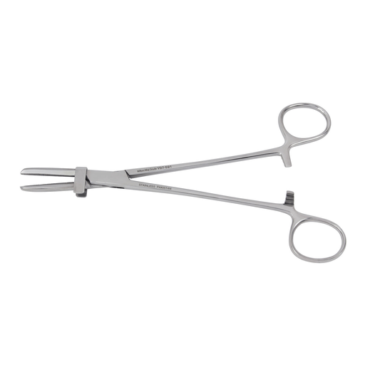 MILTEX MID-GRADE TUBE OCCLUDING CLAMP - St. Vincents Occluding Clamp, 6", Curved, Smooth Jaws | Quantity - 1x EA