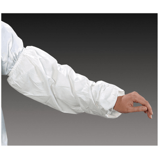 ALPHA PROTECH CRITICAL COVER COMFORTECH SLEEVES - Sleeve, Universal, White, Elastic Both Ends, 300/cs | Quantity - 1x CS