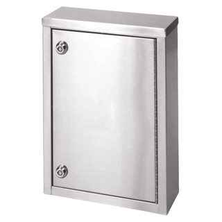 OMNIMED BEAM SINGLE DOOR NARCOTIC CABINETS - Narcotic Cabinet, 2 Shelves, 15"H x 11"W x 4"D | Quantity - 1x EA