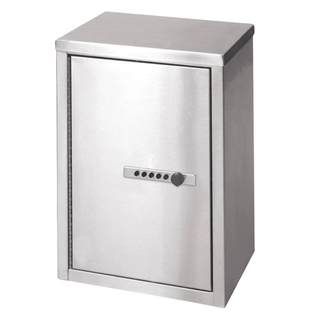 OMNIMED BEAM DOUBLE DOOR NARCOTIC CABINETS - Narcotic Cabinet & 2 Shelves, 15"H x 11"W x 4"D | Quantity - 1x EA