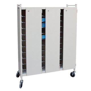 OMNIMED BEAM OMNICART FLAT STORAGE LOCKING PANELS - Flat Storage Locking Panel For 53" High Racks | Quantity - 1x EA