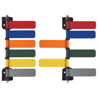 OMNIMED BEAM 6 FLAG SIGNAL SYSTEM - 4" Flag Signal System, 6 Flags | Quantity - 1x SET