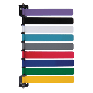 OMNIMED BEAM CUSTOM ROOM ID FLAG SYSTEM - Custom 12 Flag System, 4" | Quantity - 1x EA