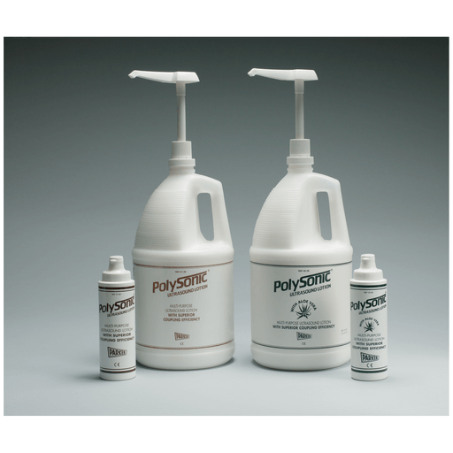 PARKER LABS POLYSONIC ULTRASOUND LOTION - Ultrasound Lotion, No Aloe Vera, Polypac Includes 4-1 Gal Containers, 2 Dispensers & 1 Pump (091027) | Quantity - 1x CS