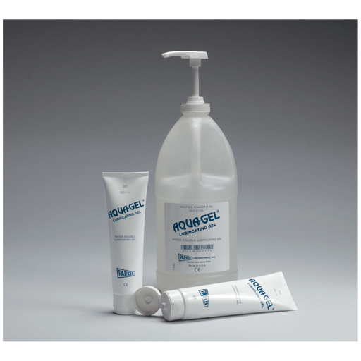 PARKER LABS AQUAGEL LUBRICATING GEL - Lubricating Gel, Half U.S. Gallon & Pump, 4 bx/cs | Quantity - 1x CS