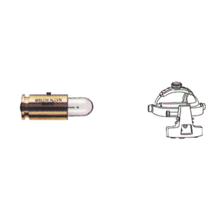 WELCH ALLYN REPLACEMENT LAMPS - Halogen Replacement Bulb, For 125 Series Binocular Indirect Ophthalmoscopes (US Only) | Quantity - 1x EA