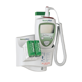 WELCH ALLYN SURETEMP PLUS ELECTRONIC THERMOMETER - Model 690 Electronic Thermometer, Rectal Probe, Rectal Probe Well, 2-Year Limited Warranty  | Quantity - 1x EA