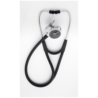 WELCH ALLYN HARVEY DELUXE DOUBLE & TRIPLE HEAD STETHOSCOPES - Harvey Deluxe Triple Head Stethoscope, Black, 28" (US Only) | Quantity - 1x EA