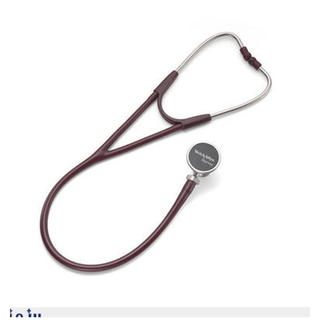 WELCH ALLYN HARVEY DELUXE DOUBLE & TRIPLE HEAD STETHOSCOPESHarvey Deluxe Double Head Stethoscope, Burgundy, 28" | Quantity - 1x EA