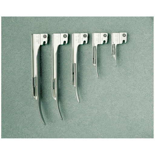 WELCH ALLYN LARYNGOSCOPE BLADES - Fiber Optic - Miller Blade, Size 2 (US Only) | Quantity - 1x EA