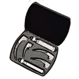 WELCH ALLYN LARYNGOSCOPE BLADES - Fiber Optic - MacIntosh Blade, Complete Set, Medium & Small Handles, 05691 Case (US Only) | Quantity - 1x EA