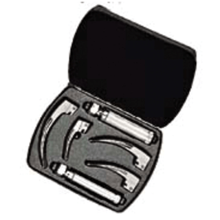 WELCH ALLYN LARYNGOSCOPE BLADES - Fiber Optic - MacIntosh Blade, Complete Set, Medium & Small Handles, 05691 Case (US Only) | Quantity - 1x EA