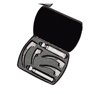 WELCH ALLYN LARYNGOSCOPE BLADES - Fiber Optic - English MacIntosh Blade, Complete Set, Medium & Small Handles, 05791 Case (US Only) | Quantity - 1x EA