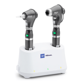 WELCH ALLYN PANOPTIC OPHTHALMOSCOPE & MACROVIEW OTOSCOPE COMBO - Universal Desk Set with PanOptic Ophthalmoscope and MacroView Otoscope, Basic (US Only) (Item is considered HAZMAT and cannot ship via Air or to AK, GU, HI, MP, PR, VI) | Quantity - 1x EA
