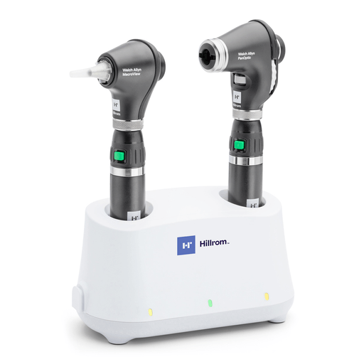 WELCH ALLYN PANOPTIC OPHTHALMOSCOPE & MACROVIEW OTOSCOPE COMBO - Universal Desk Set with PanOptic Ophthalmoscope and MacroView Otoscope, Basic (US Only) (Item is considered HAZMAT and cannot ship via Air or to AK, GU, HI, MP, PR, VI) | Quantity - 1x EA