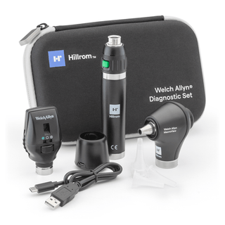 WELCH ALLYN MACROVIEW OTOSCOPE & ACCESSORIES - Diagnostic Set, Macroview Otoscope, 117 LED, Lithium-Ion (US Only) (Item is considered HAZMAT and cannot ship via Air or to AK, GU, HI, MP, PR, VI) | Quantity - 1x EA