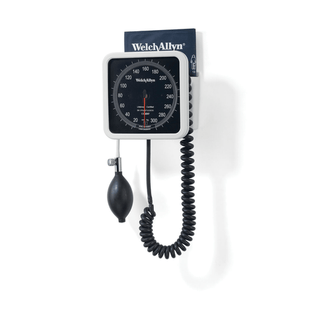 WELCH ALLYN 767 SERIES WALL & MOBILE ANEROIDS - 767 Wall Aneroid & Adult Cuff (US Only) | Quantity - 1x EA