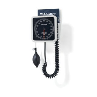 WELCH ALLYN 767 SERIES WALL & MOBILE ANEROIDS - 767 Wall Aneroid Manometer Only, 8 ft Tubing (US Only) | Quantity - 1x EA