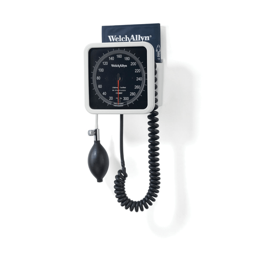WELCH ALLYN 767 SERIES WALL & MOBILE ANEROIDS - 767 Wall Aneroid Manometer Only, 8 ft Tubing (US Only) | Quantity - 1x EA
