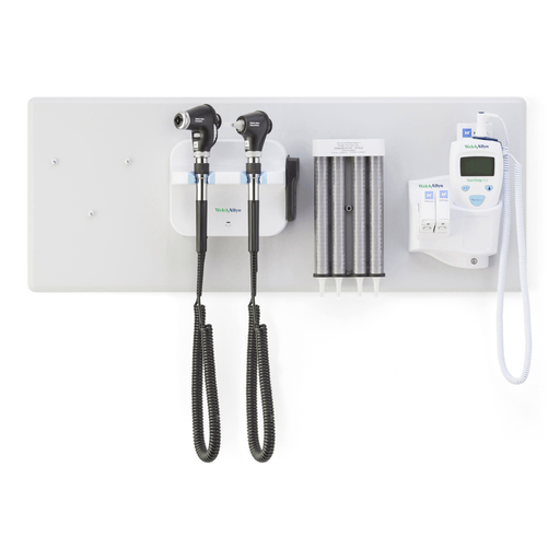 WELCH ALLYN PANOPTIC OPHTHALMOSCOPE & MACROVIEW OTOSCOPE COMBOGS777 Integrated Wall System, PanOptic Ophthalmoscope, Macroview Otoscope, iExaminer, with ST | Quantity - 1x EA