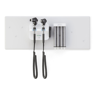 WELCH ALLYN PANOPTIC OPHTHALMOSCOPE & MACROVIEW OTOSCOPE COMBO - GS777 Integrated Wall System, PanOptic Ophthalmoscope, Macroview Otoscope, Dispenser  | Quantity - 1x EA